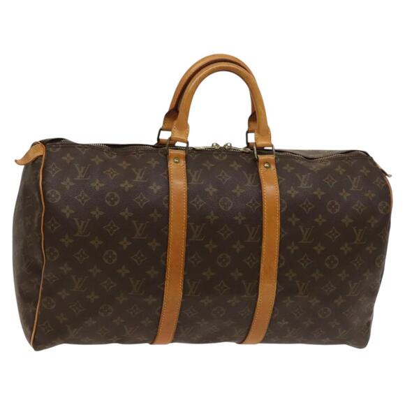 LOUIS VUITTON Monogram Keepall 50 Boston Bag M41426 - Picture 1 of 16